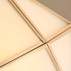 Colonial Glass Flush Mount Ceiling Light for Residential Use