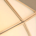 Colonial Glass Flush Mount Ceiling Light for Residential Use