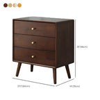 Compact Natural Wood Combo Dresser with Cabinet and Drawers