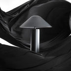 Modern Aluminum Cone Table Lamp for Bedroom