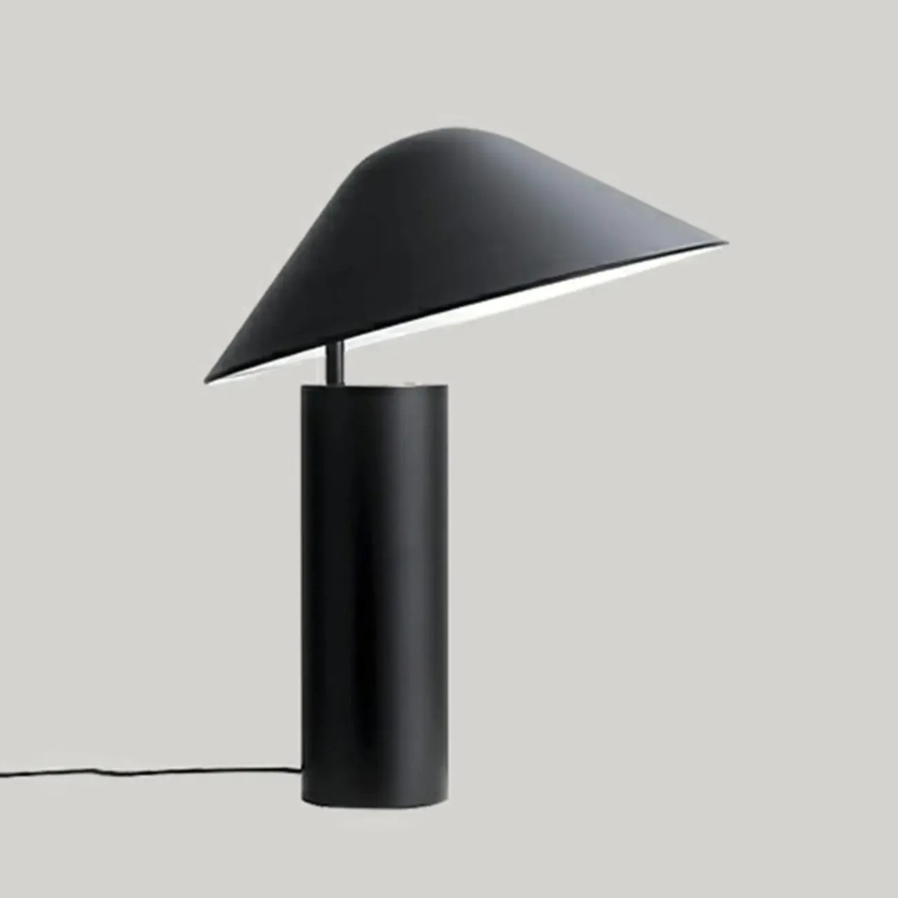 Modern Aluminum Cone Table Lamp for Bedroom