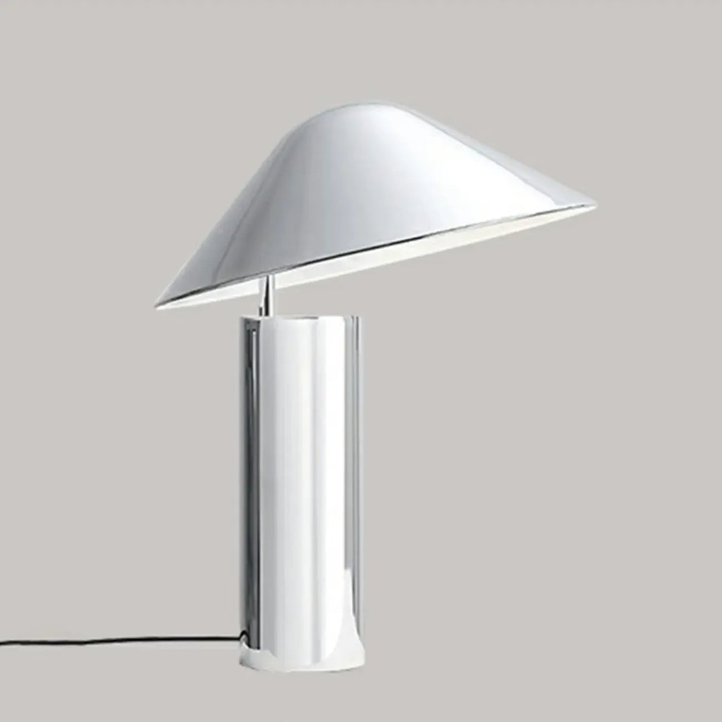 Modern Aluminum Cone Table Lamp for Bedroom