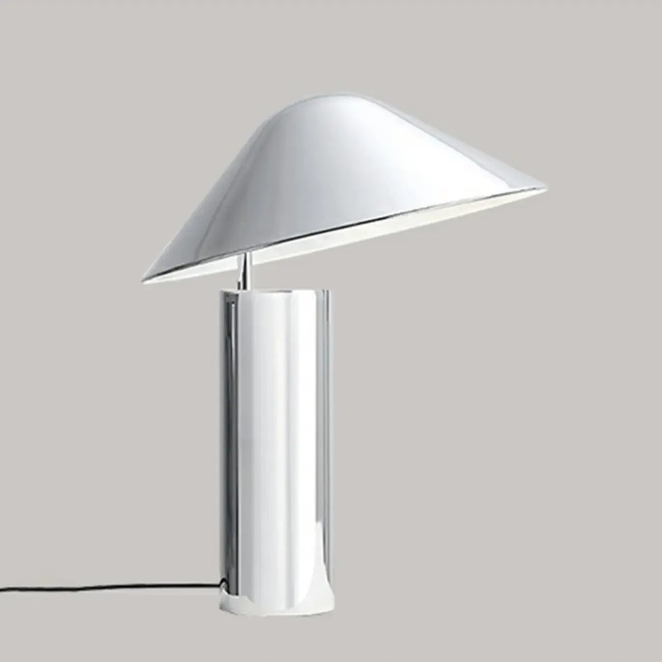 Modern Aluminum Cone Table Lamp for Bedroom