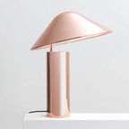 Modern Aluminum Cone Table Lamp for Bedroom