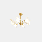 Modern Brass Branch Chandelier with Elegant Design
