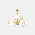 Modern Brass Branch Chandelier with Elegant Design