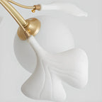 Modern Brass Branch Chandelier with Elegant Design