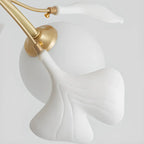 Modern Brass Branch Chandelier with Elegant Design