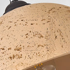 Industrial Marble Effect Dome Pendant Light for Dining Room