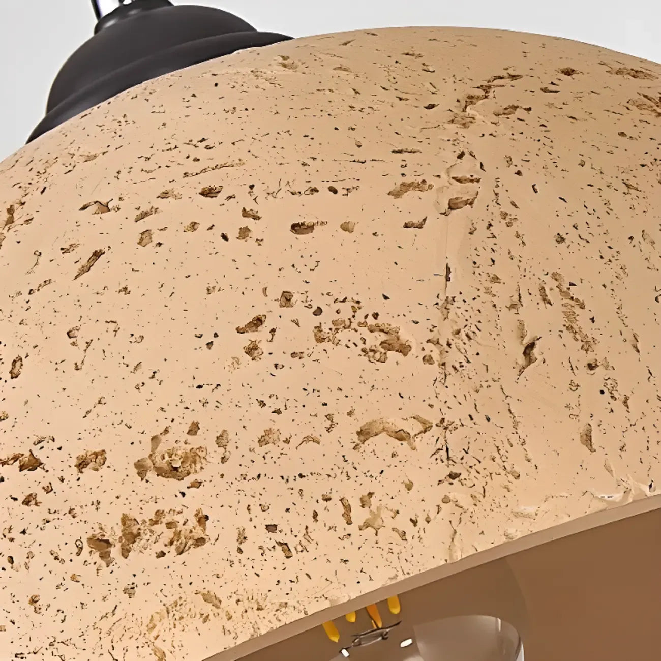 Industrial Marble Effect Dome Pendant Light for Dining Room