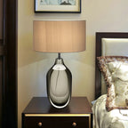 Modern Geometric Crystal Table Lamp for Residential