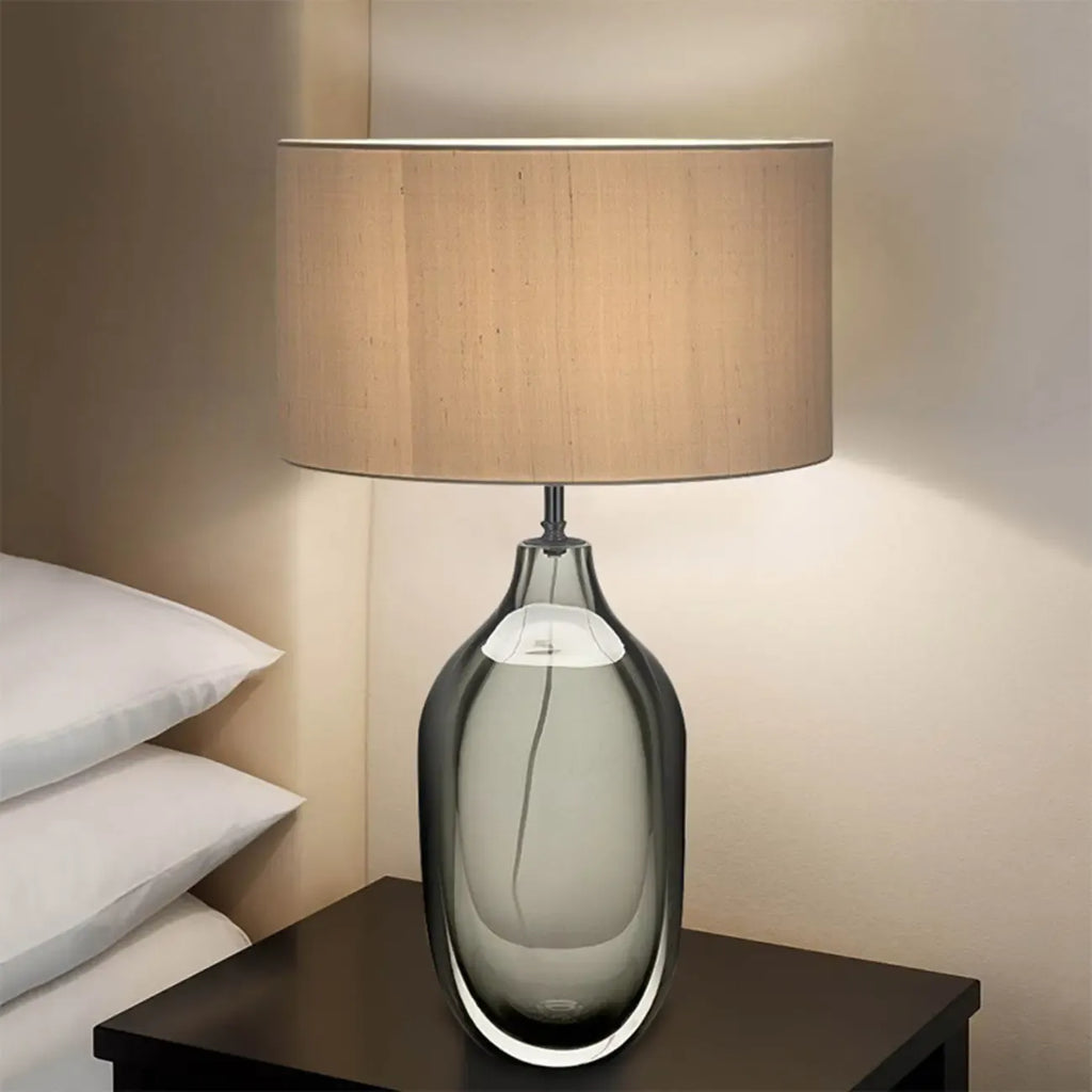 Modern Geometric Crystal Table Lamp for Residential