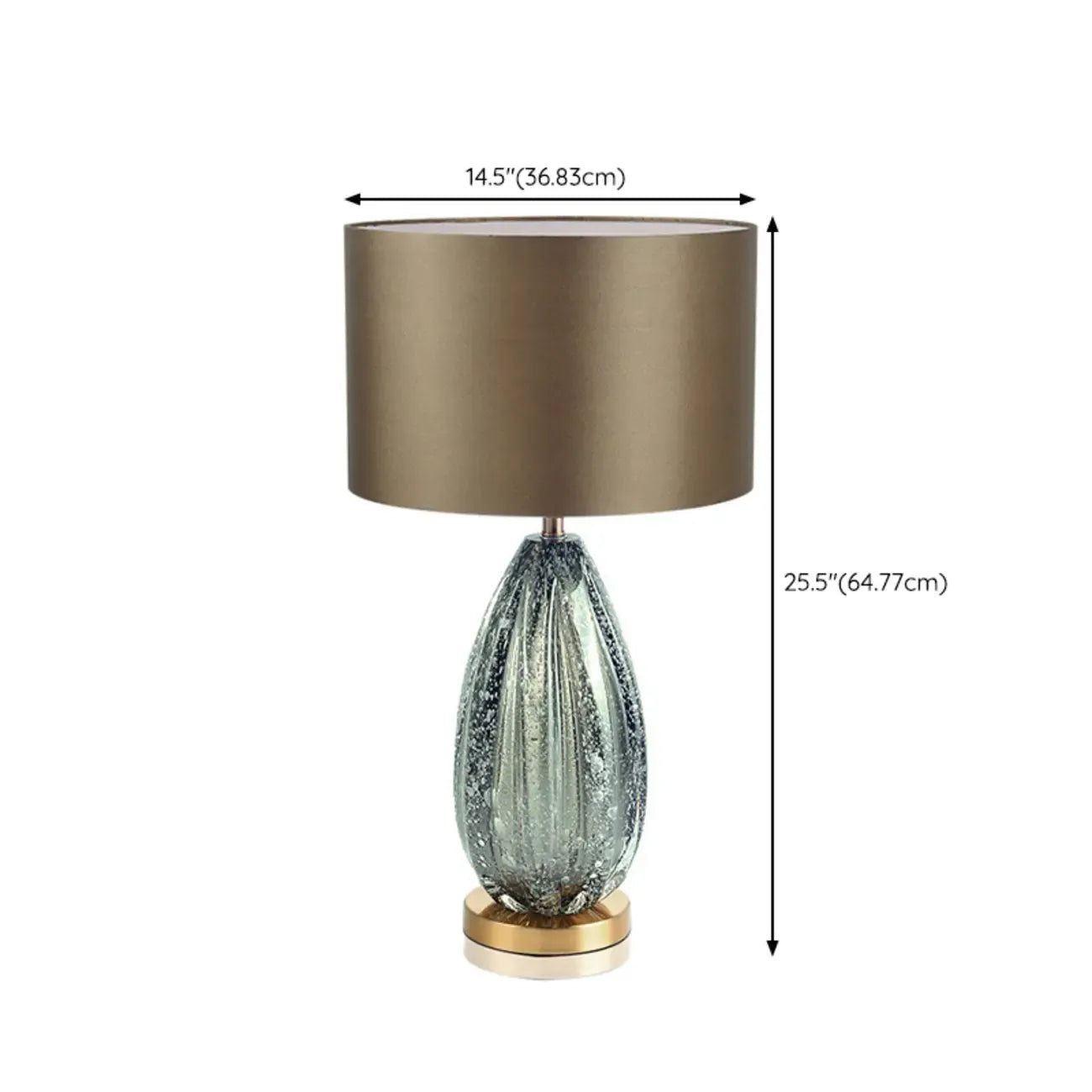 Modern Geometric Crystal Table Lamp for Residential