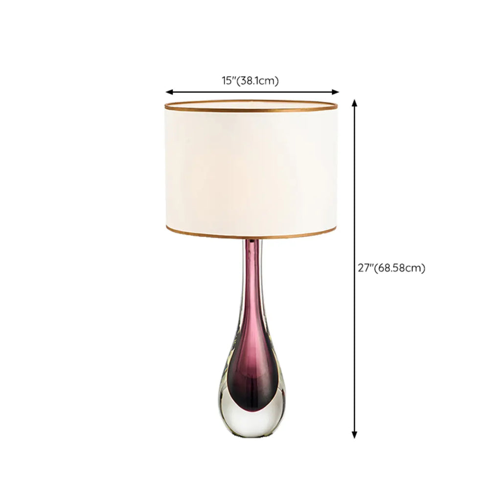 Modern Geometric Crystal Table Lamp for Residential