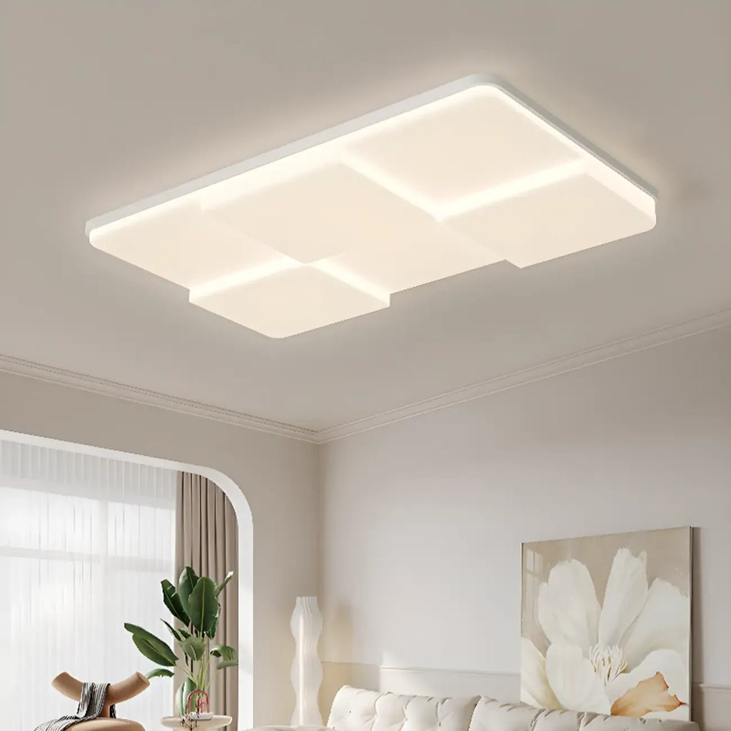 Acrylic LED Flush Mount Ceiling Light for Residential Use