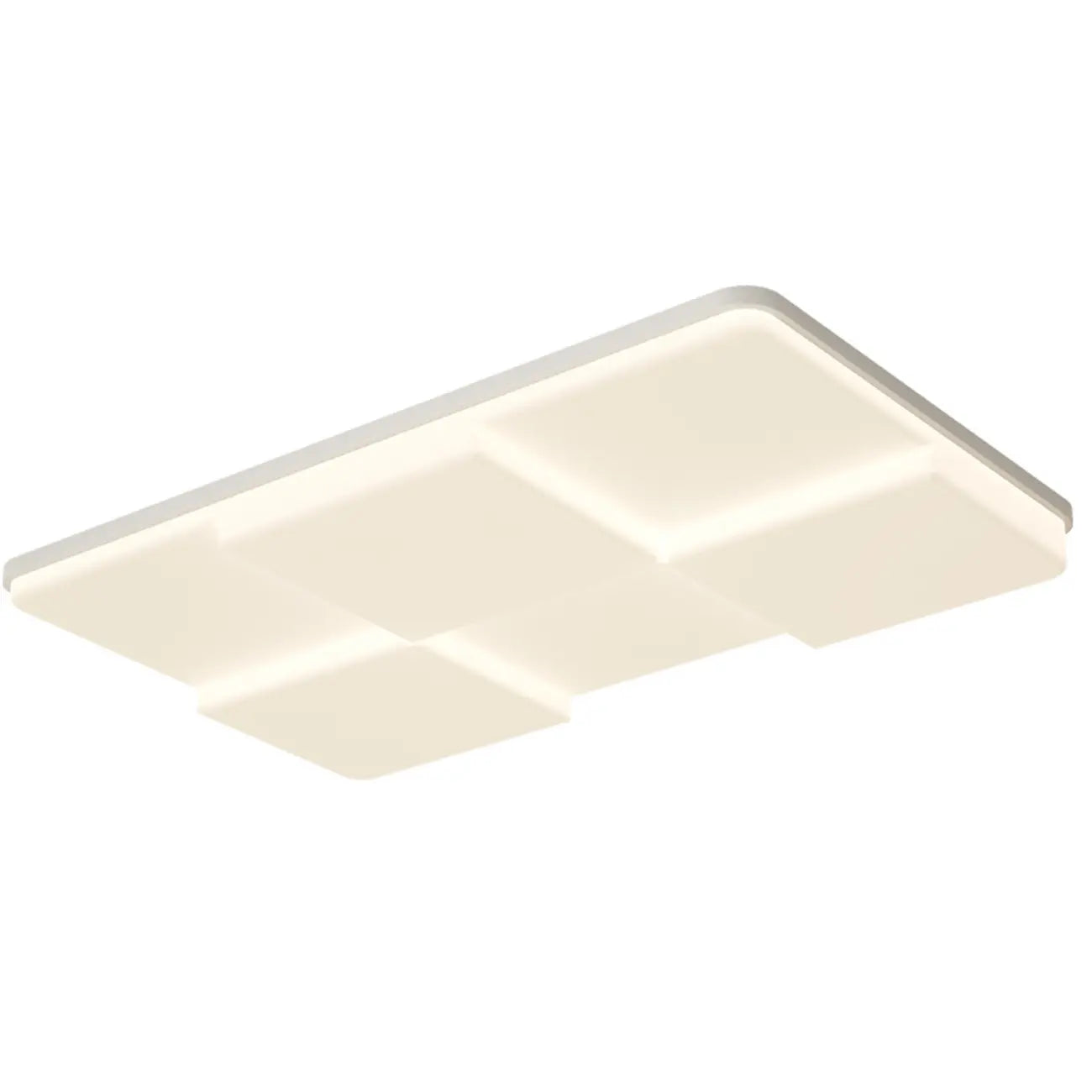 Acrylic LED Flush Mount Ceiling Light for Residential Use