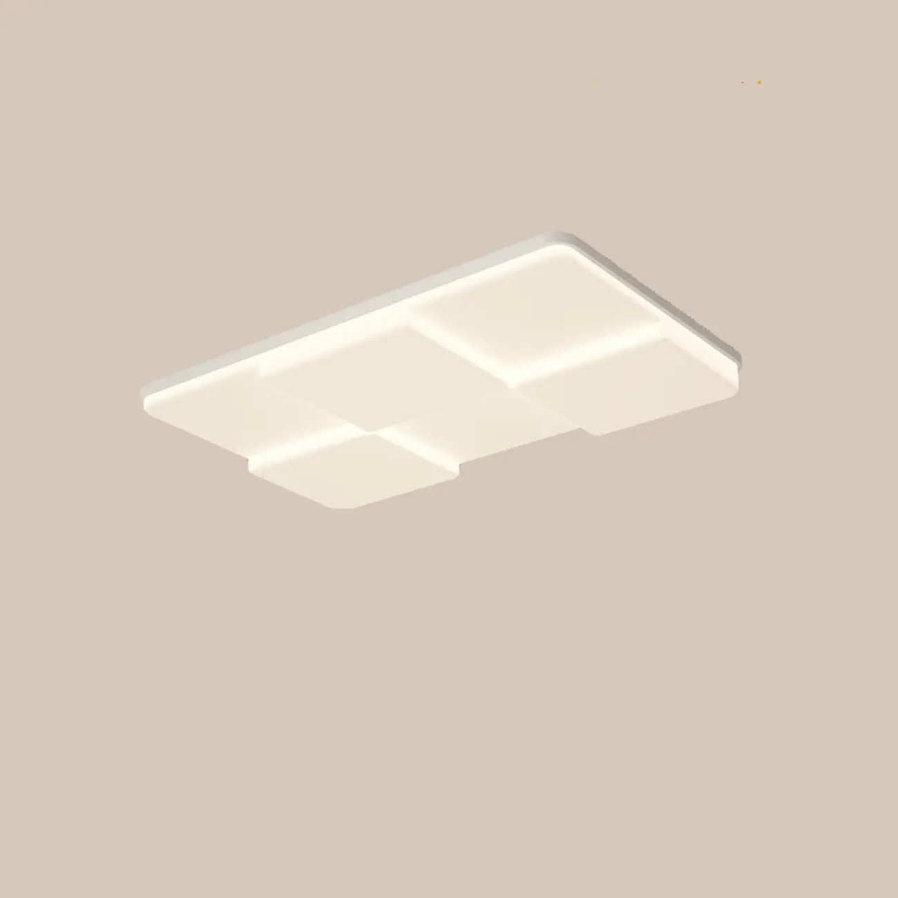 Acrylic LED Flush Mount Ceiling Light for Residential Use
