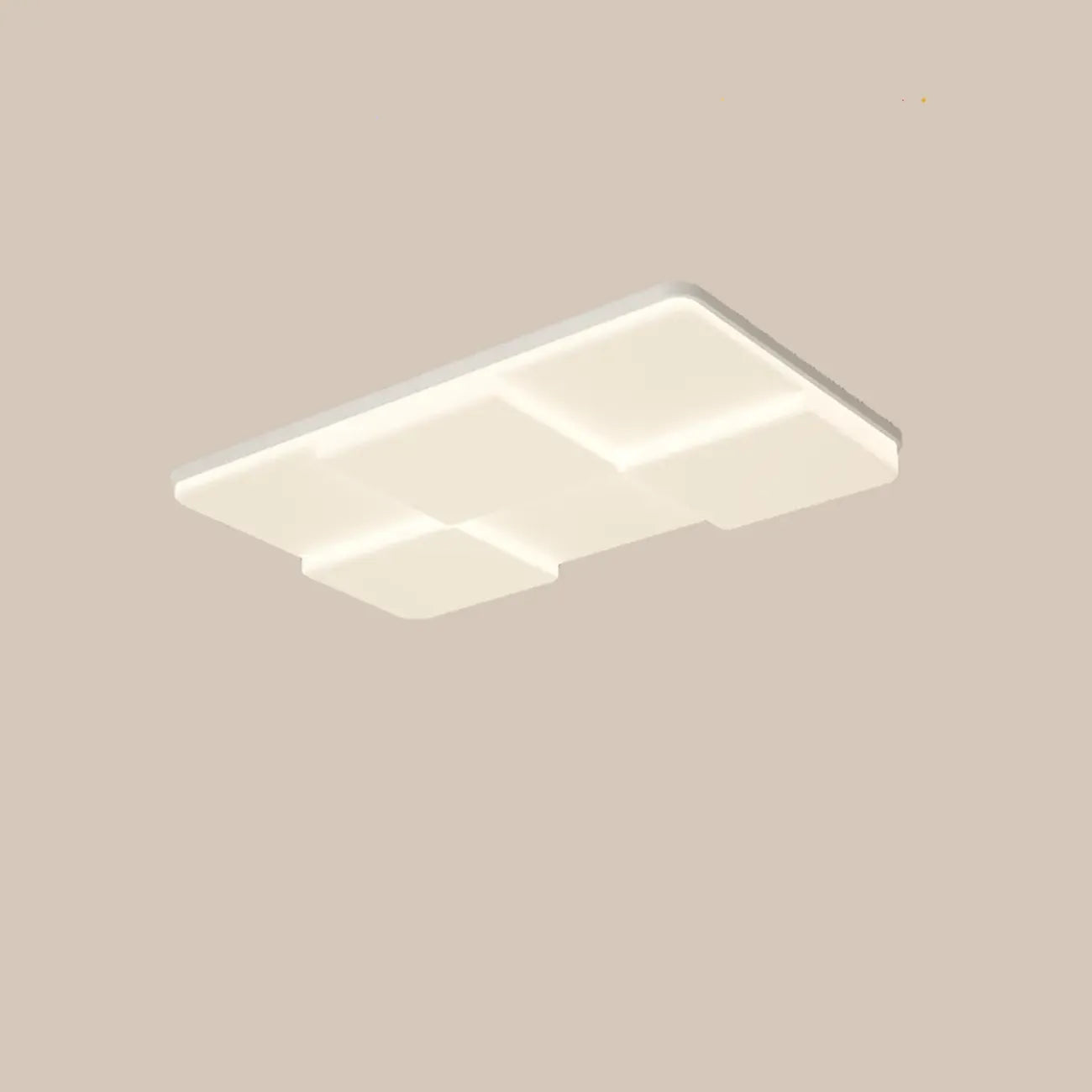 Acrylic LED Flush Mount Ceiling Light for Residential Use