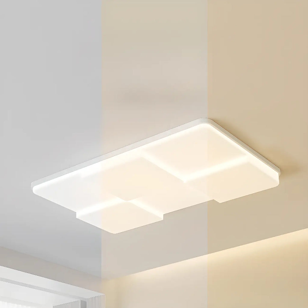 Acrylic LED Flush Mount Ceiling Light for Residential Use