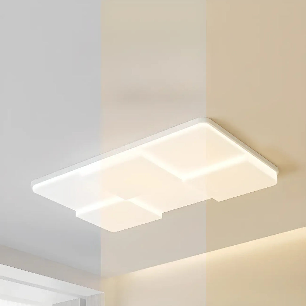 Acrylic LED Flush Mount Ceiling Light for Residential Use