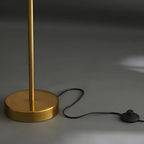 3-Light Unique Dimmable Gold Floor Lamp with Adjustable Head
