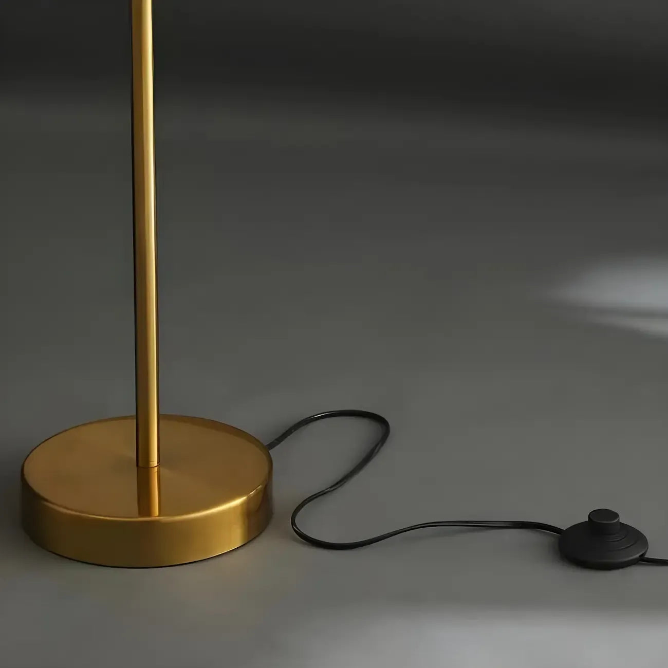 3-Light Unique Dimmable Gold Floor Lamp with Adjustable Head
