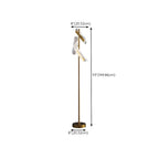 3-Light Unique Dimmable Gold Floor Lamp with Adjustable Head