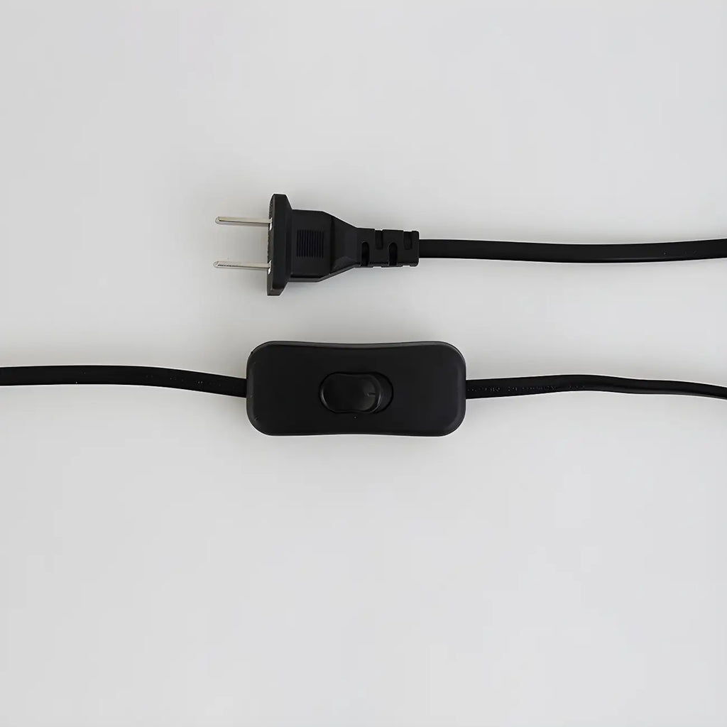 Macaron Iron Dome Shade Metal Table Lamp Plug in Electric