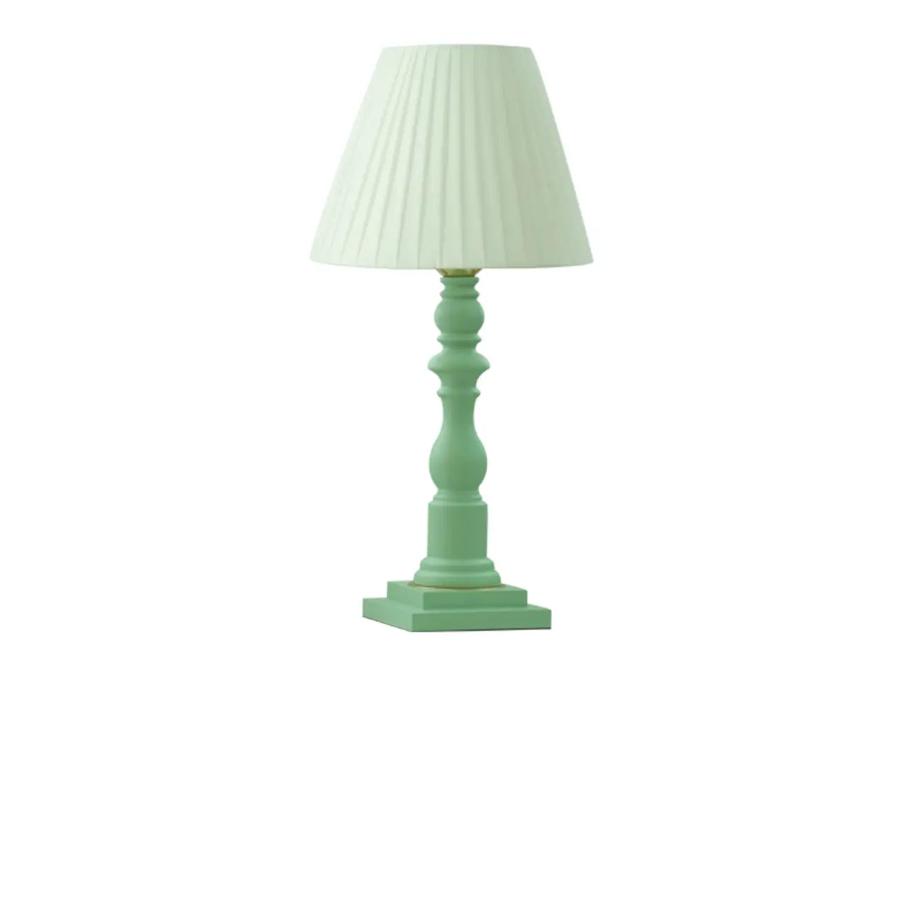 Modern Elegant Wooden Base Fabric Table Lamp for Bedside