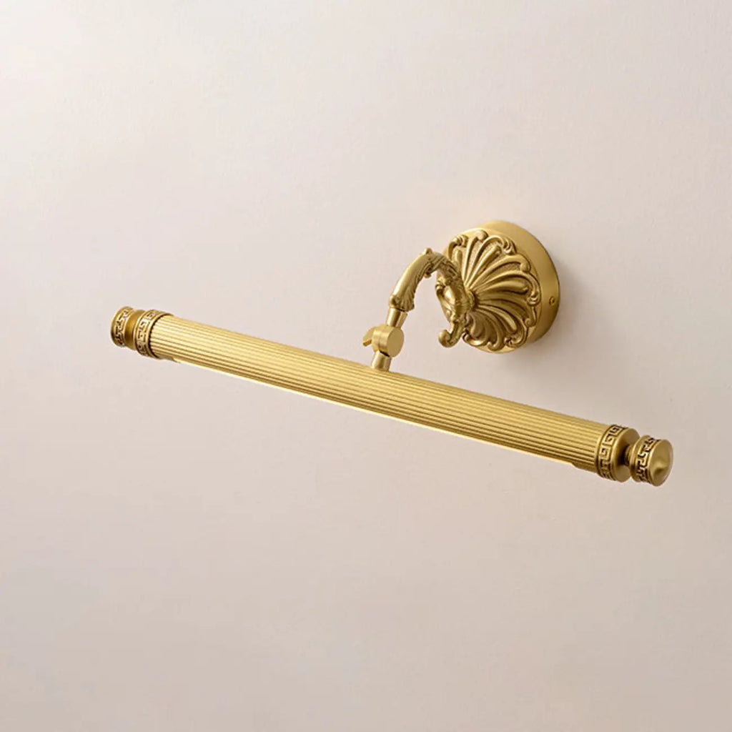 Gold Bathroom LED Wall Sconce Fixture with Warm Light