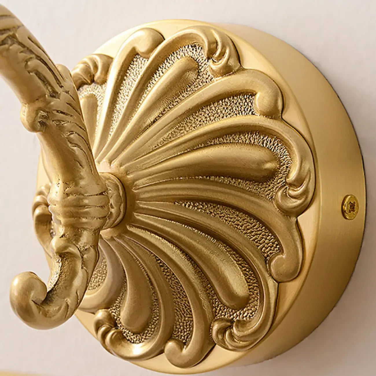 Gold Bathroom LED Wall Sconce Fixture with Warm Light