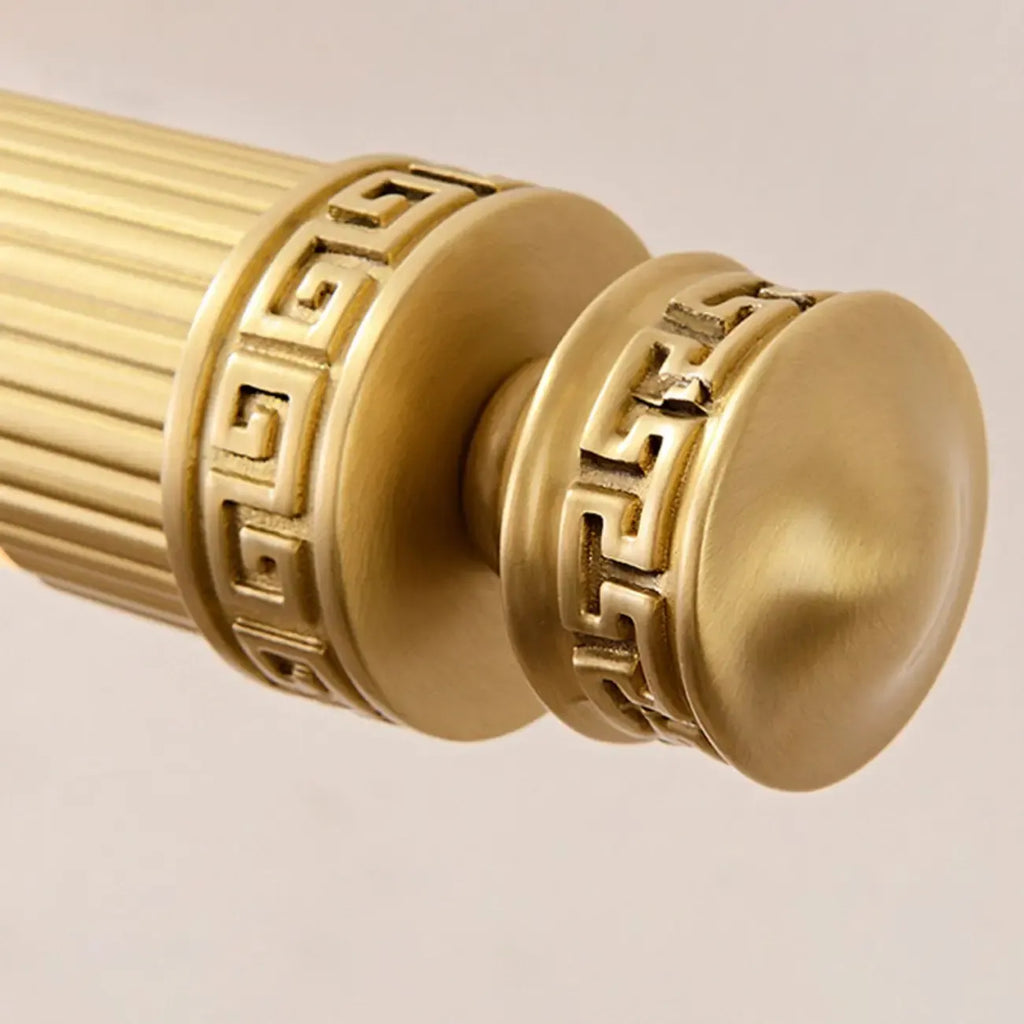 Gold Bathroom LED Wall Sconce Fixture with Warm Light