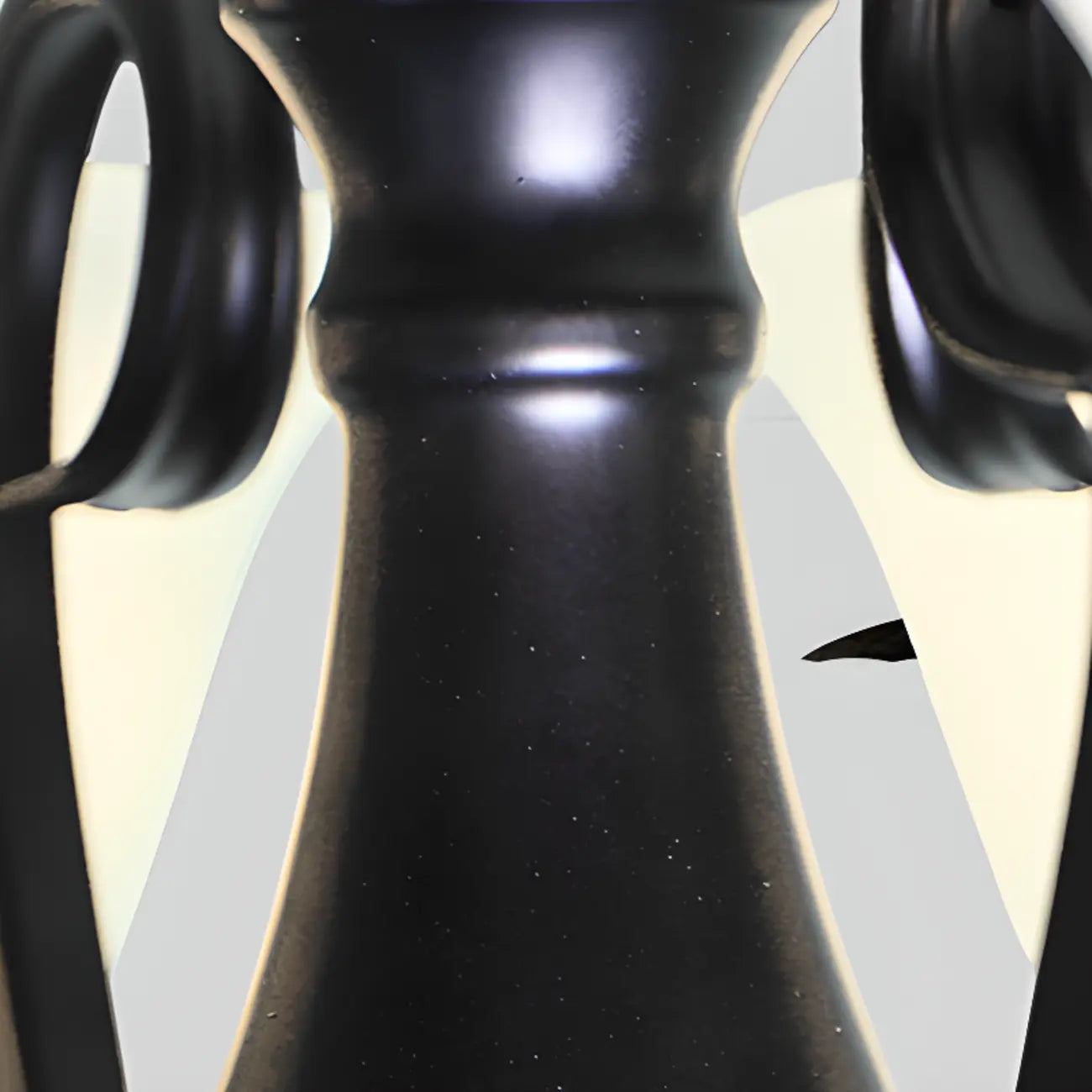 Vintage Bell Black Metal Pendant Chandelier