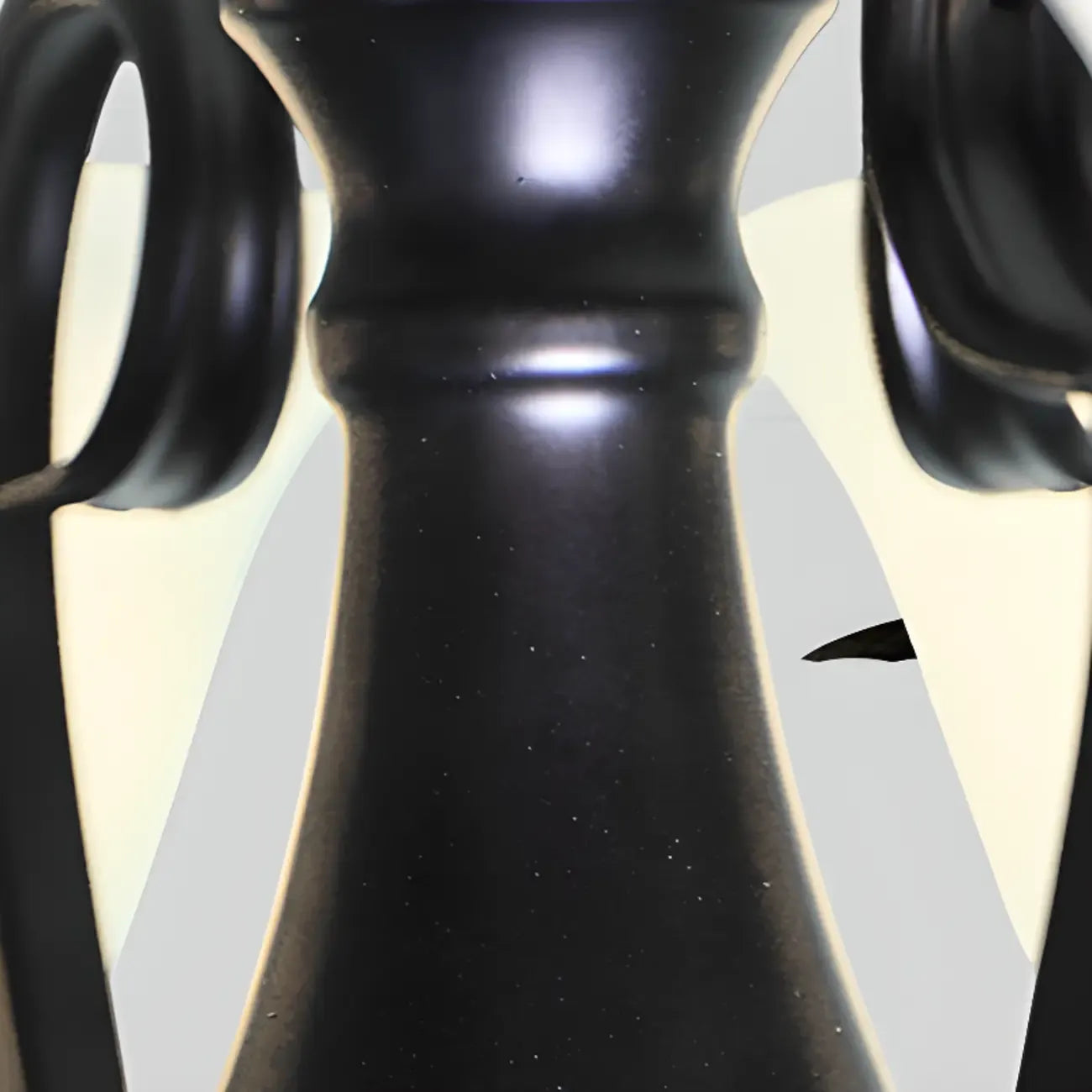 Vintage Bell Black Metal Pendant Chandelier