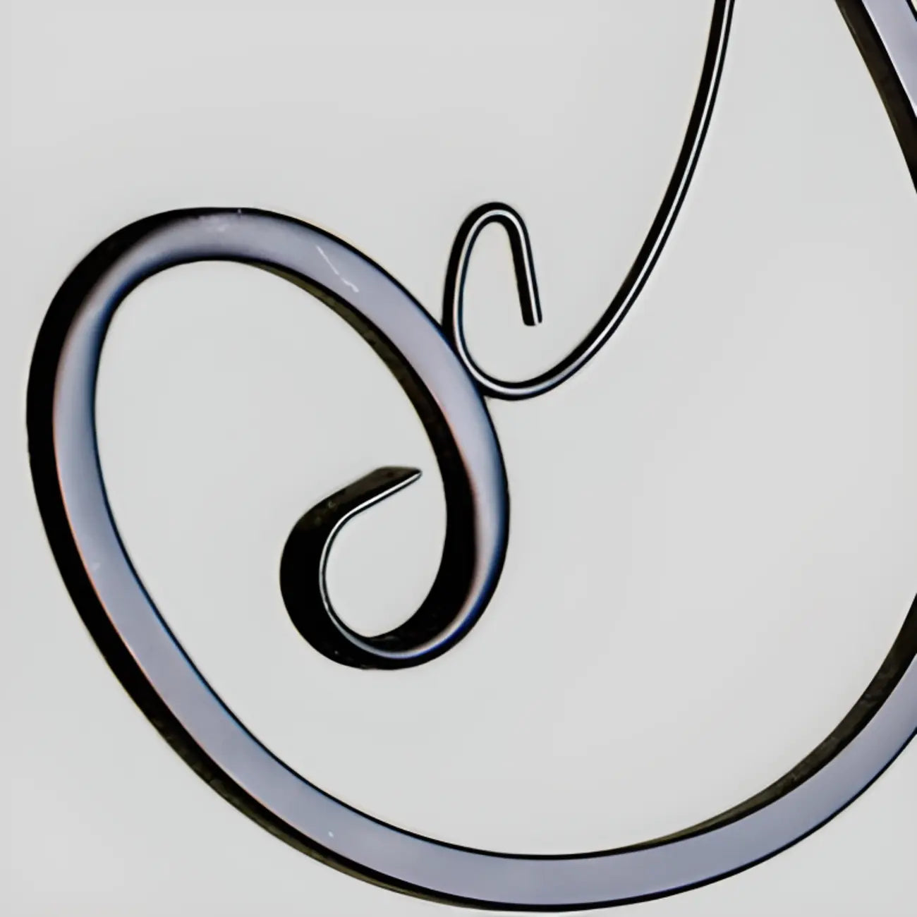 Vintage Bell Black Metal Pendant Chandelier