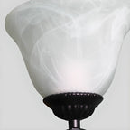 Vintage Bell Black Metal Pendant Chandelier