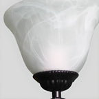 Vintage Bell Black Metal Pendant Chandelier