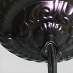 Vintage Bell Black Metal Pendant Chandelier