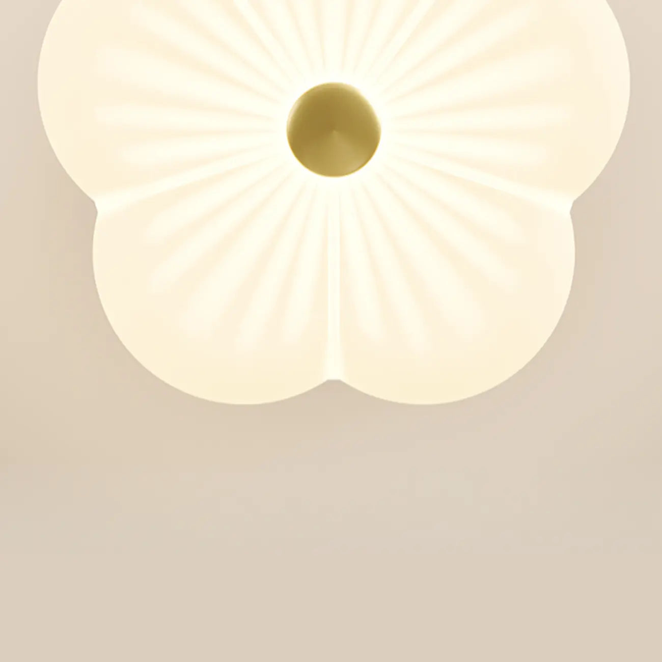 Floral Semi Flush Ceiling Light Fixture for Residential Use