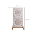 Rustic Freestanding Accent Cabinet for Living Room Decor