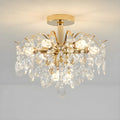Dining Room Multi-Light Crystal Water Drop Chandelier