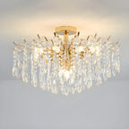 Dining Room Multi-Light Crystal Water Drop Chandelier