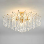 Dining Room Multi-Light Crystal Water Drop Chandelier
