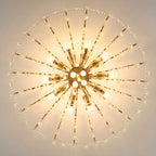 Dining Room Multi-Light Crystal Water Drop Chandelier