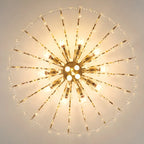 Dining Room Multi-Light Crystal Water Drop Chandelier