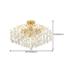 Dining Room Multi-Light Crystal Water Drop Chandelier