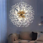 Luxury Crystal Chandelier Starburst with Flexible Length