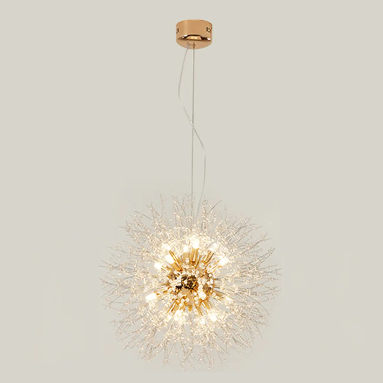 Luxury Crystal Chandelier Starburst with Flexible Length