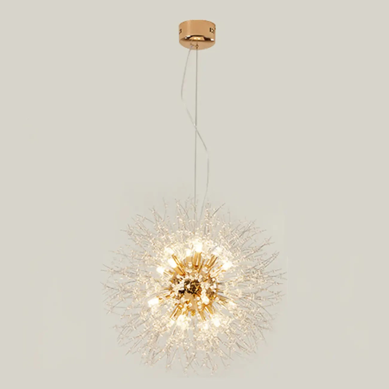 Luxury Crystal Chandelier Starburst with Flexible Length