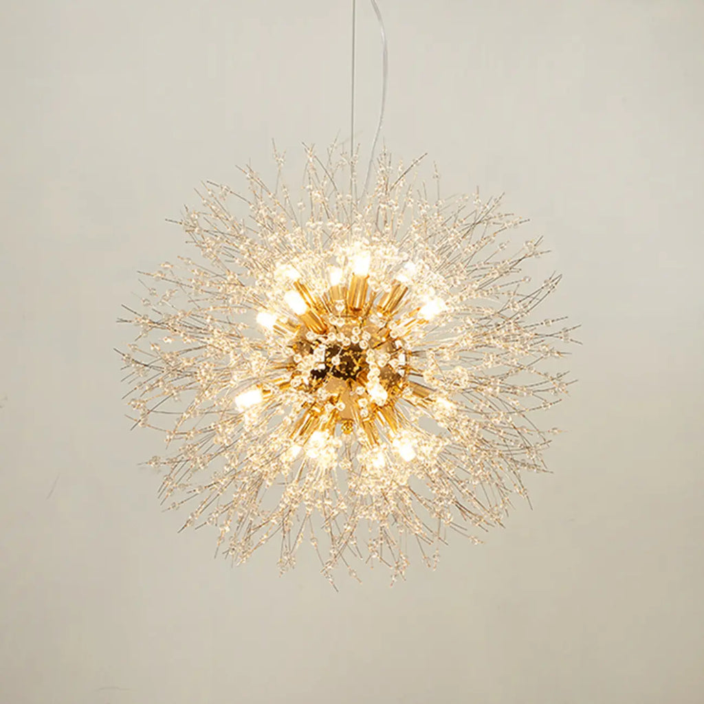 Luxury Crystal Chandelier Starburst with Flexible Length